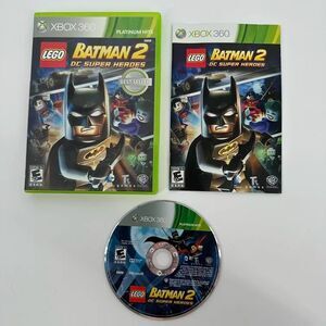 LEGO Batman 2: DC Super Heroes (Microsoft Xbox 360) Complete CIB Platinum Hits